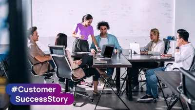 group of people working on a project