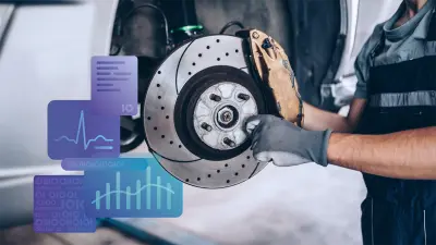 Car Brake Graphic