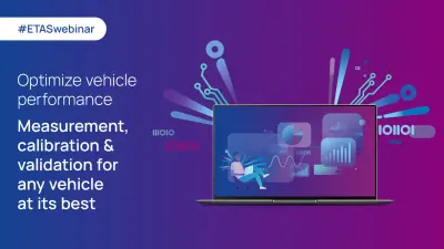 ETASウェビナー:車両性能の測定、キャリブレーション、検証