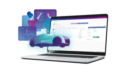 この画像は、ETAS INCA ボイスレコーダーアドオンのプロセスを示しています。