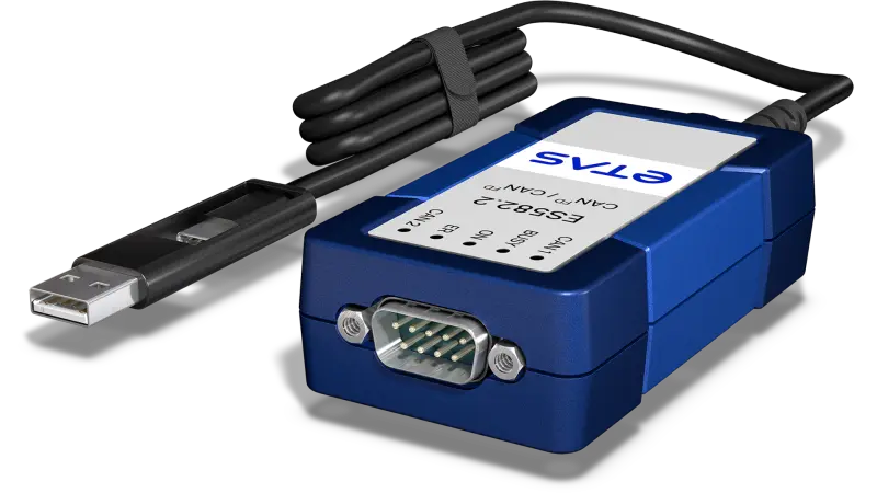 ES582 - USB CAN FD-バスインターフェース
