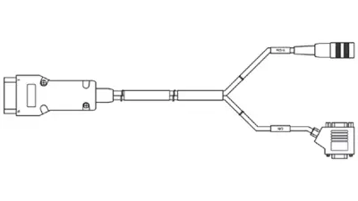 Abbildung eines Kabels für die K-Leitungs-Verbindung