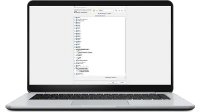 INCA-EIPインターフェースのスクリーンショット